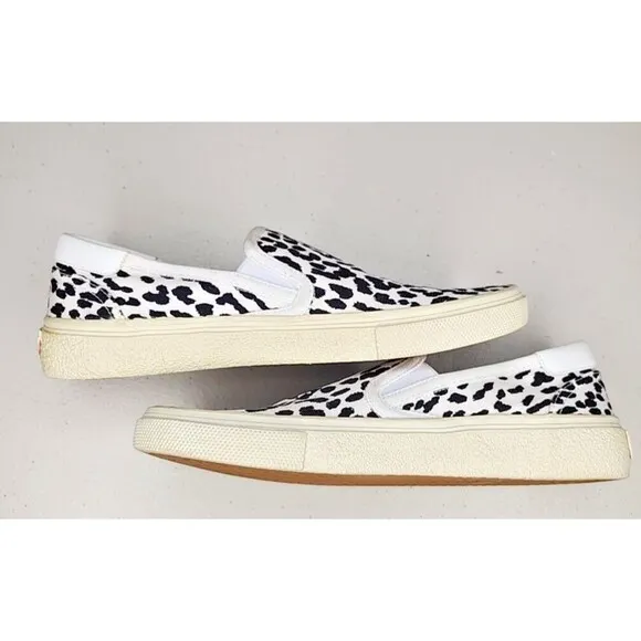 YSL Saint Laurent Babycat slip-on Sneakers Shoes  Womens 37.5 US-7.5